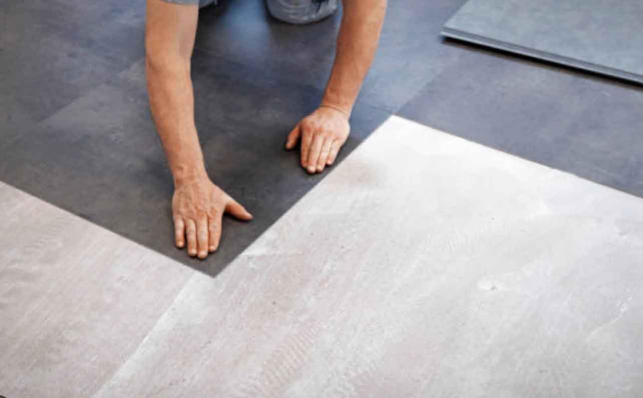 Natural wood LVT flooring